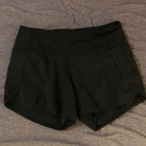Black lululemon shorts